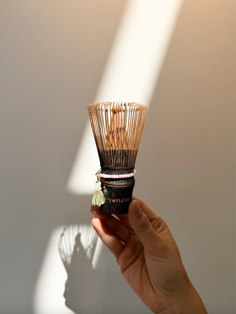 Premium Black Bamboo Whisk