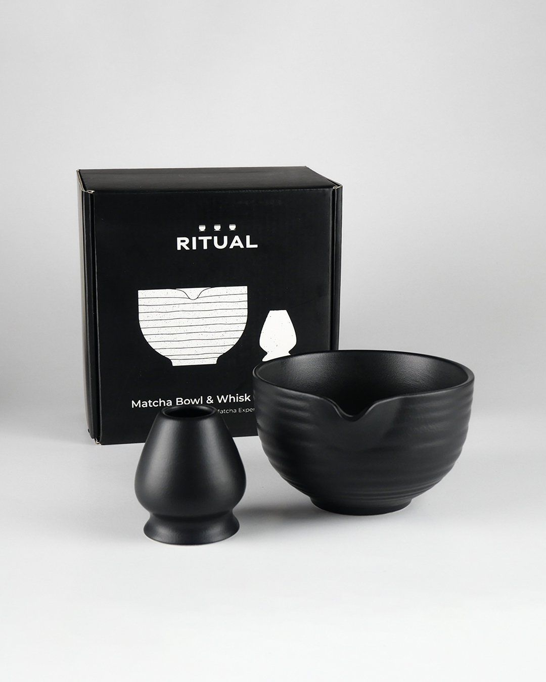 Matcha Bowl & Whisk Stand Set - Image 2